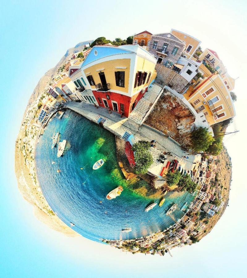 Moschos Mansion Villa Symi Bagian luar foto
