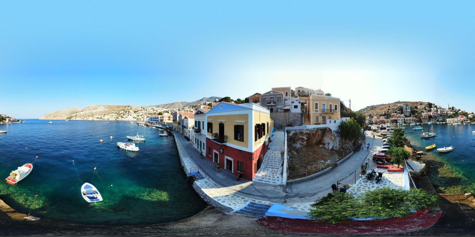 Moschos Mansion Villa Symi Bagian luar foto