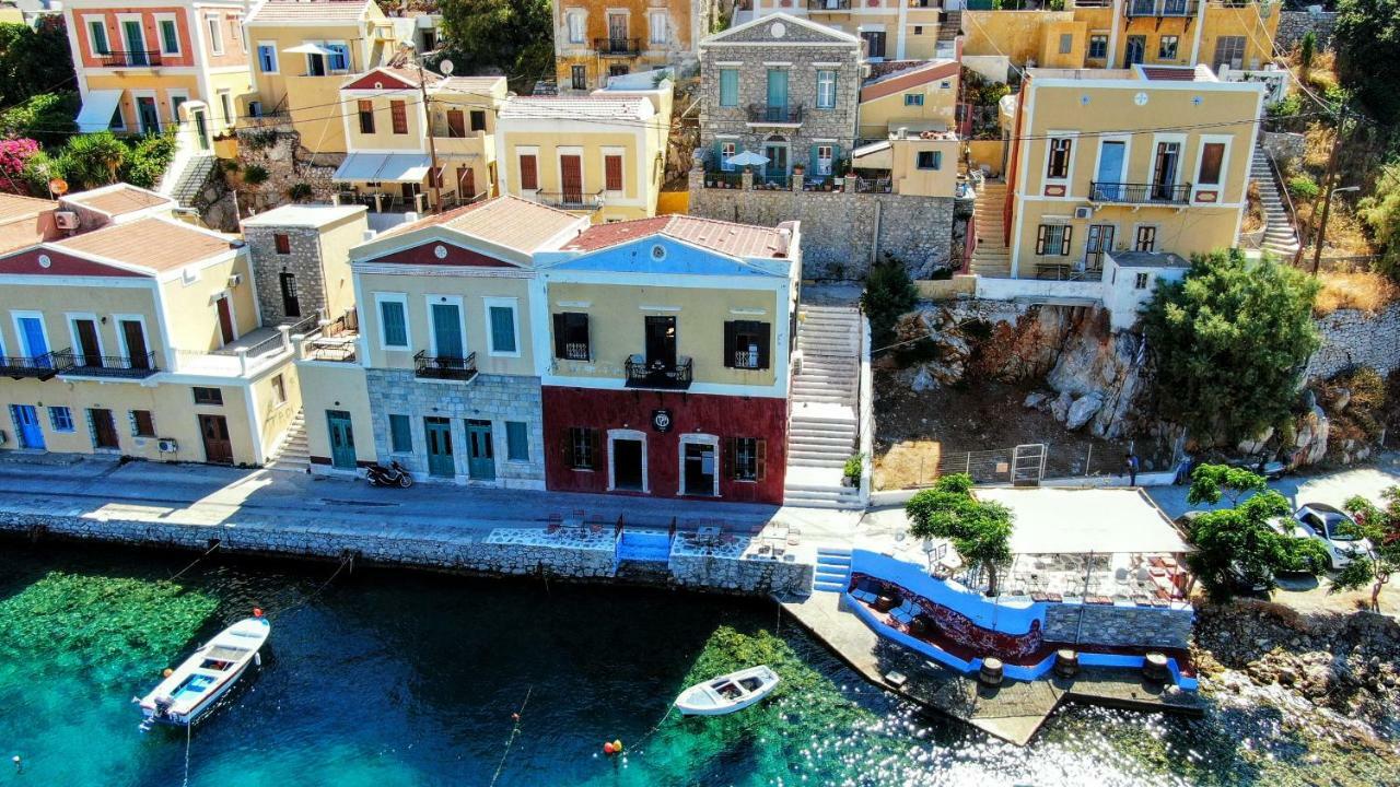 Moschos Mansion Villa Symi Bagian luar foto