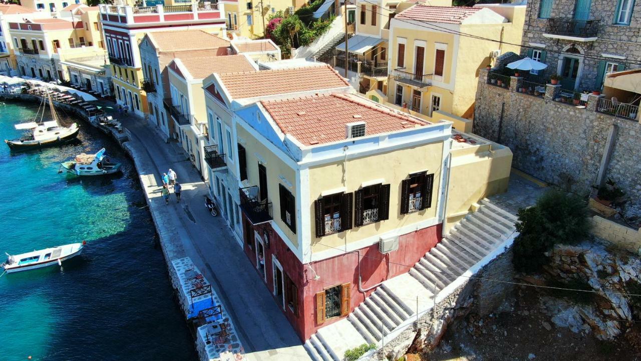 Moschos Mansion Villa Symi Bagian luar foto